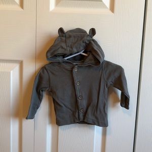 Baby Bear Ear grey jacket